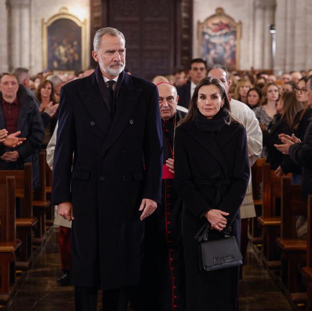 Los reyes en la misa funeral por las víctimas de la DANA.