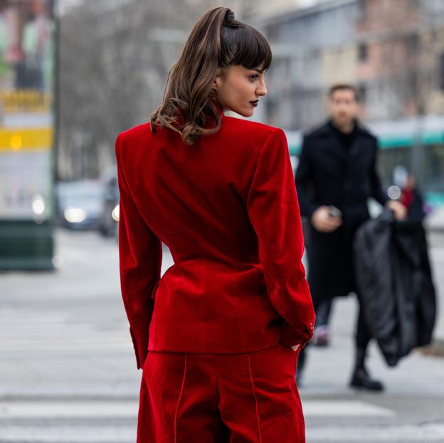 Blazers de terciopelo muy arregladas para ir elegante esta Navidad