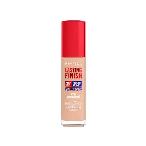 Lasting Finish Foundation de Rimmel London. Precio: 7,50 euros