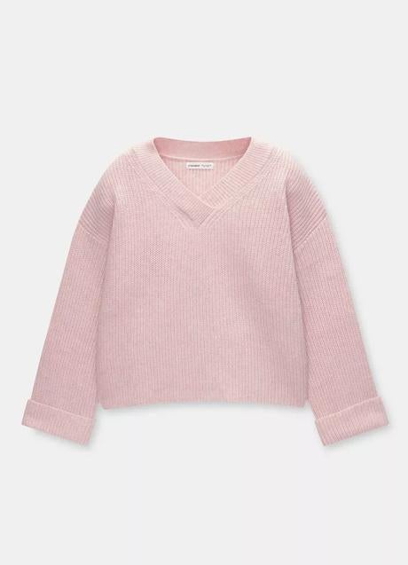 Jersey rosa de Pull & Bear (25,99 euros)