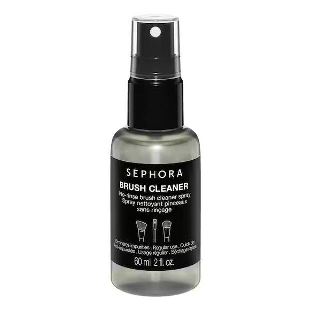 Spray limpiador de brochas de Sephora.