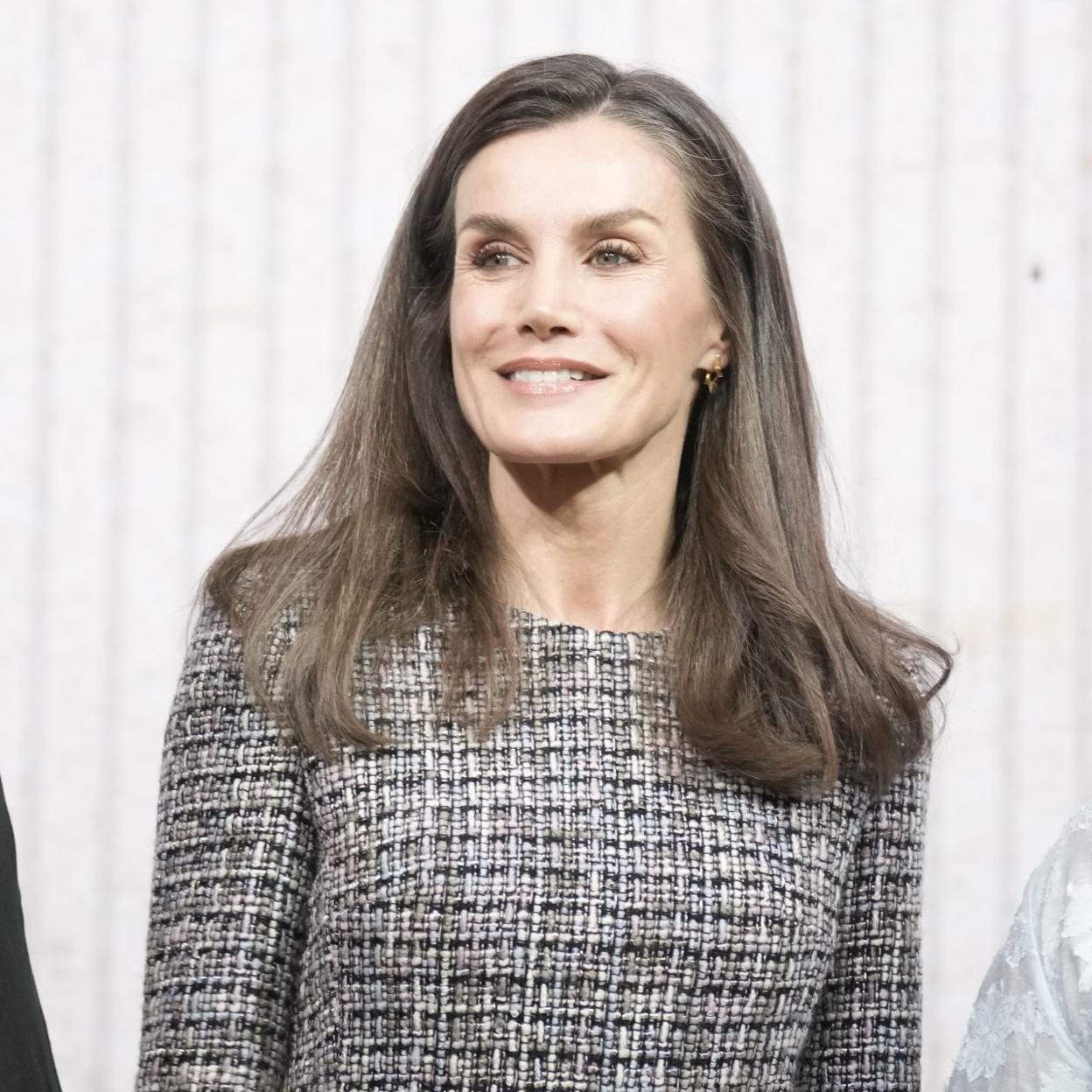 La reina Letizia durante el acto celebrado en Madrid./limited pictures