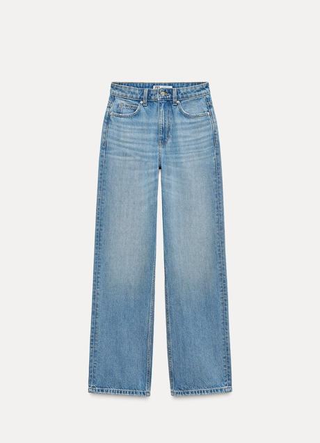 Vaqueros anchos de Zara (29,99 euros)