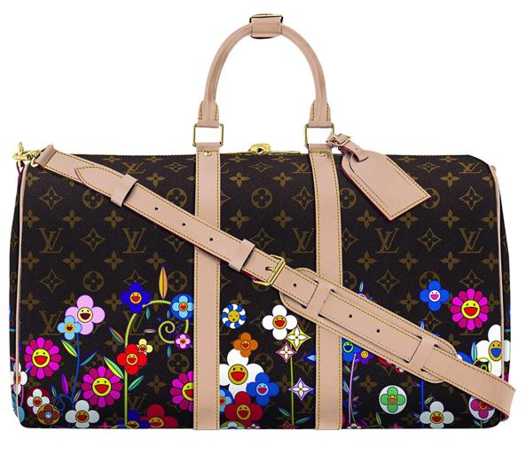 Bolsa de viaje de Louis Vuitton x Takashi Murakami.