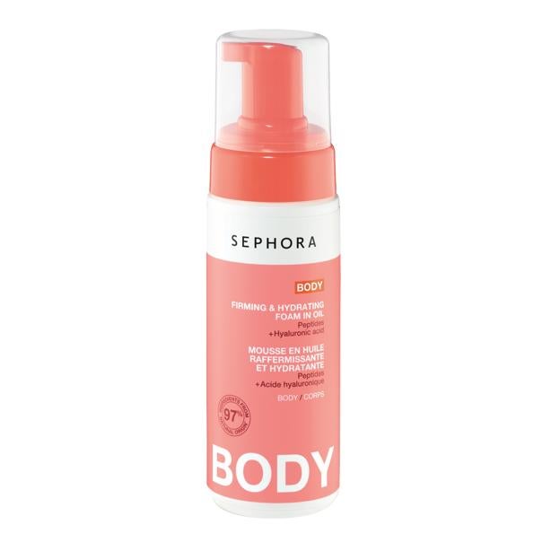 Firming & Hydrating Foam in Oil de Sephora. (19 €).