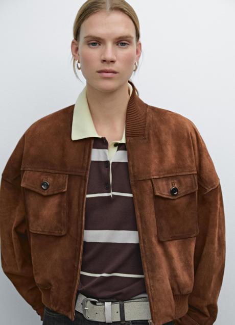 Chaqueta de ante de Massimo Dutti (299 euros)