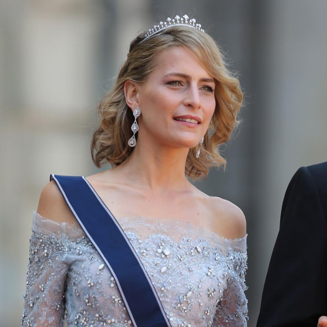 Tatiana Blatnik puede ver su futuro royal alterado por la nueva boda de su ex marido. /gtres