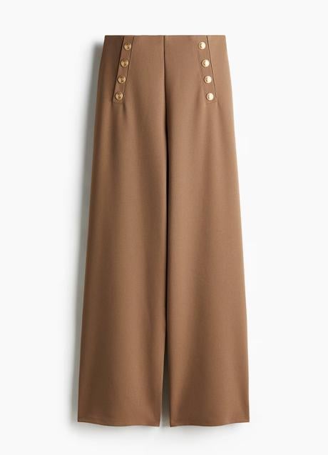 Pantalón con botones de H&M (19,99 euros)