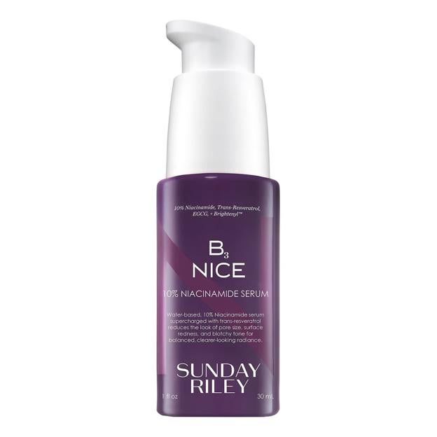 B3 Nice Niacinamide Serum de Sunday Riley. Precio: 67,99 euros