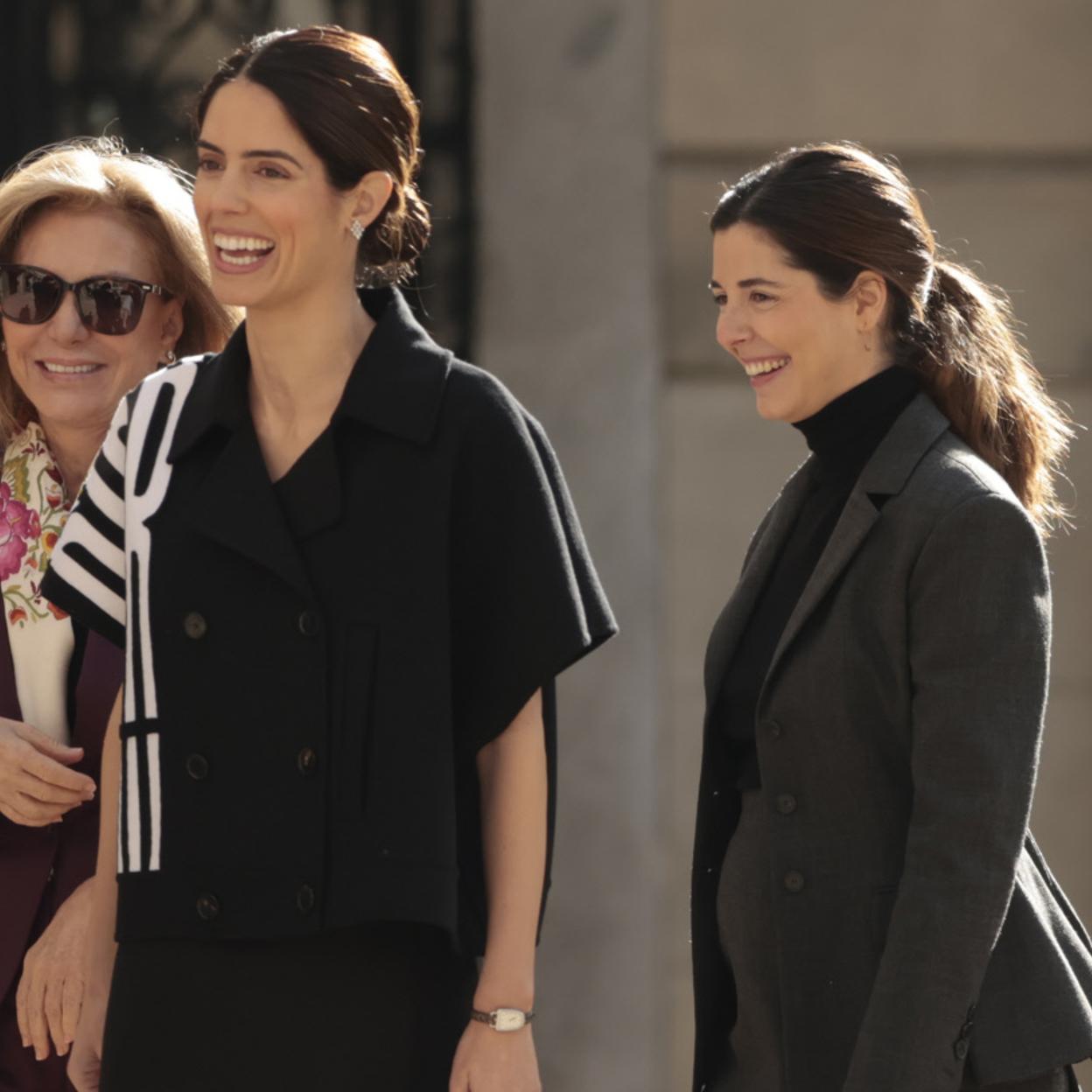 Sofía Palazuelo y Belén Corsini en el Palacio de Liria/GTRES