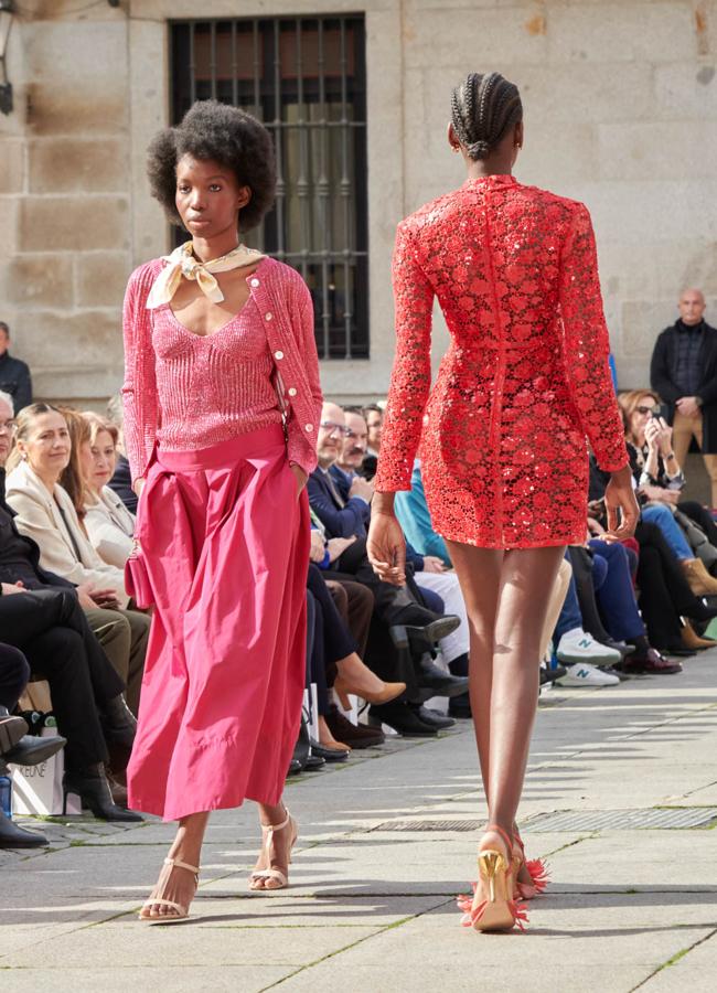 Look de Roberto Verino en el desfile inaugural de Madrid es Moda. Foto: Pablo Paniagua.