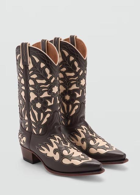 Botas de piel de Mango (349 euros)