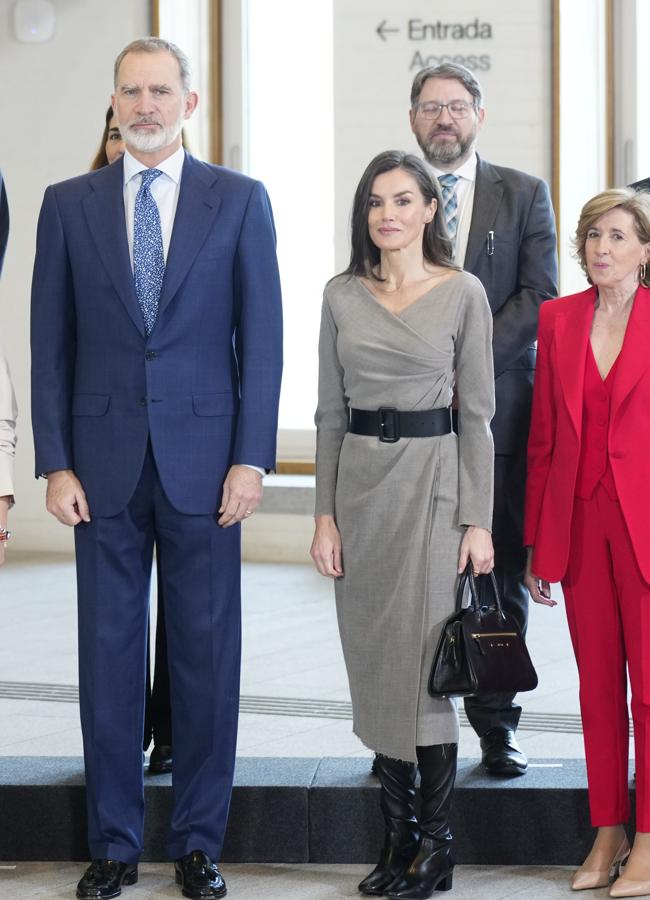 La reina Letizia en la reunión con el Real Patronato de la Galería de las Colecciones Reales (LIMITED PICTURES)