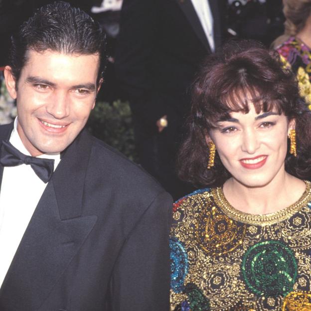 Antonio Banderas y Ana Leza, en un momento feliz de su vida en común. 