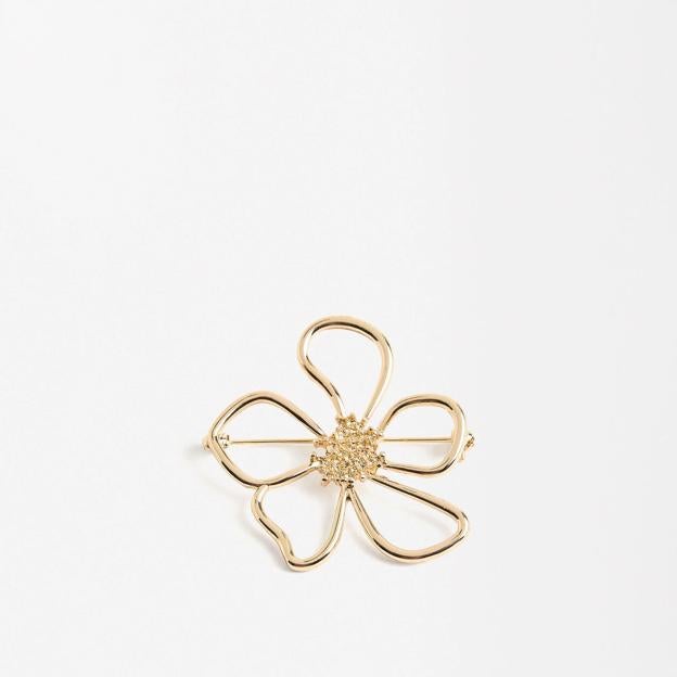 Broche con forma de flor de Parfois.