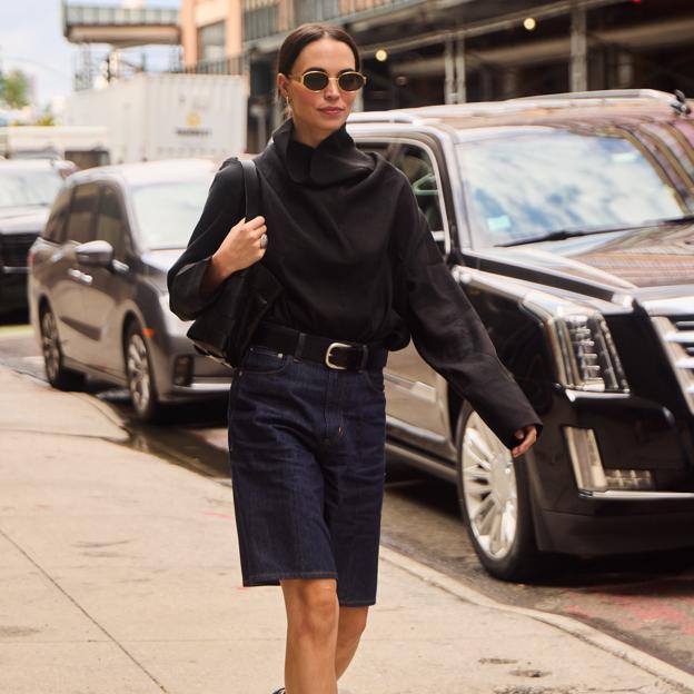 Look con bermudas para primavera