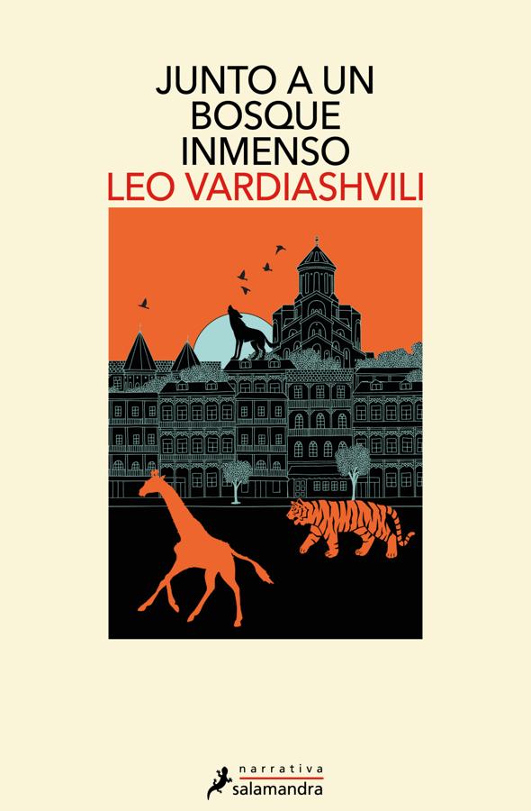 Portada de Junto a un bosque inmenso, el debut literario del georgiano Leo Vardiashvili. /Salamandra