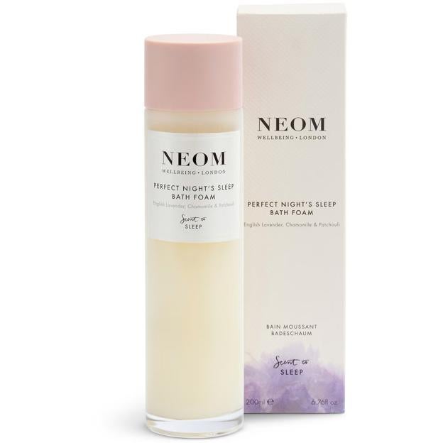 Perfect Night's Sleep Bath Foam de Neom. Precio: 26,45 euros