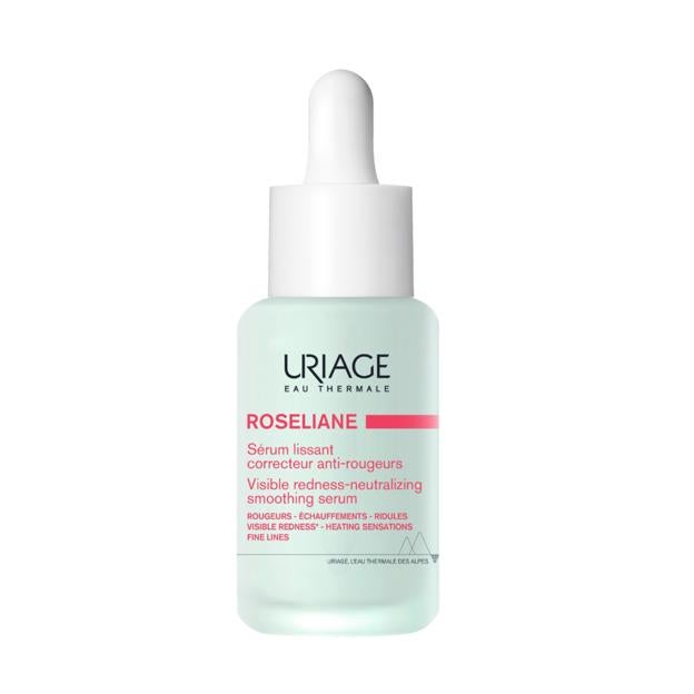 Sérum Roseliane de Uriage para piel sensible. (28,50 euros en farmacias y parafarmacias).