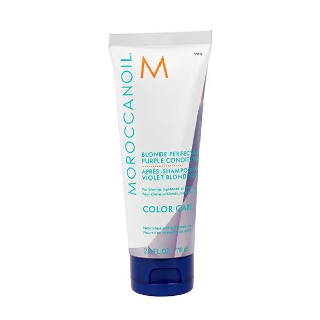 Acondicionador Corrector de Pigmento Violeta de Moroccanoil.