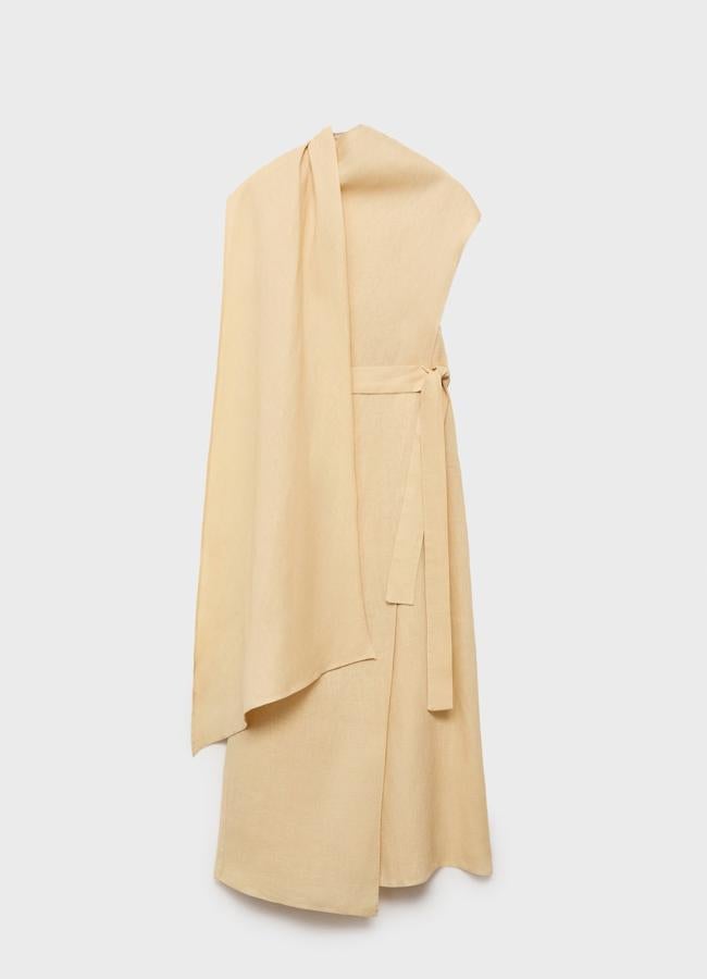 Vestido vaporoso de Mango, 89,99 euros.