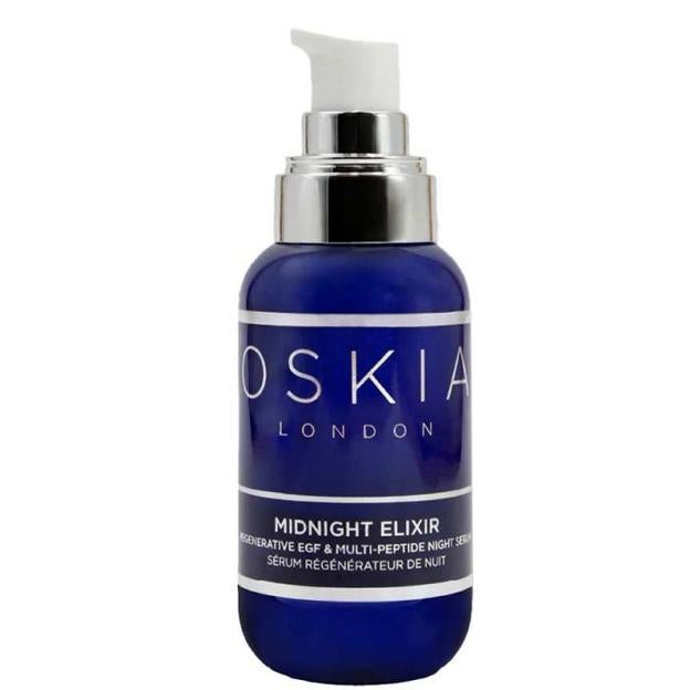 Midnight Elixir Regenerative EGF & Multi-Peptide Night Serum de Oskia. Precio: 198 euros