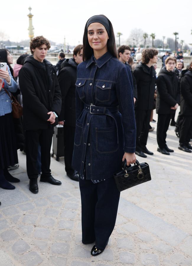 Victoria Federica en el desfile de Dior en Paris (GETTY IMAGES)