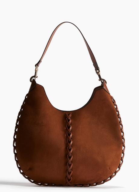 Bolso marrón de H&M (44,99 euros)