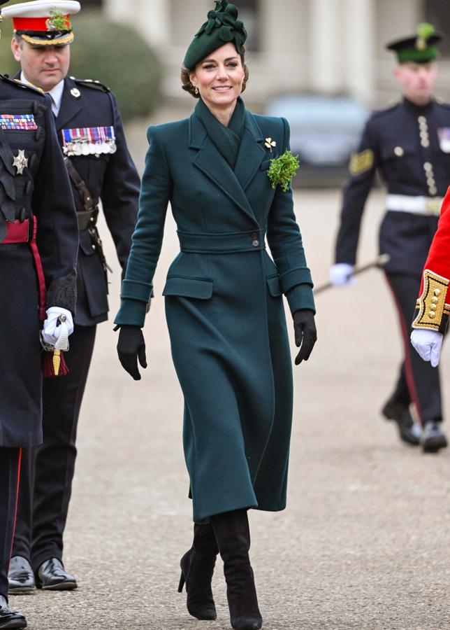 El look de Kate Middleton en el día de San Patricio (GTRES)